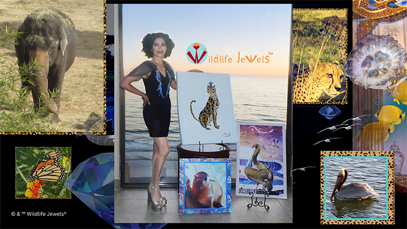 Wildlife Jewels! Emerging Nonprofit Unveiled: Uniting Arts, Science, Technology and Action to Protect Wildlife