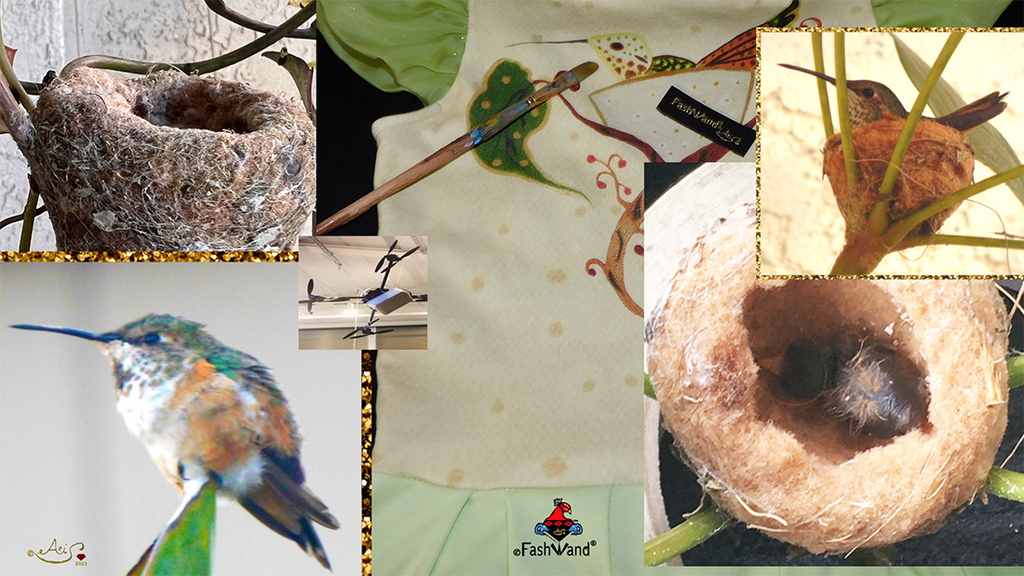 Magic of Hummingbirds: Fashion, Architecture, Innovations! Meet Wildlife Jewels® Peridot the Hummingbird!