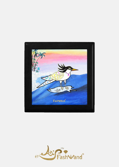 FashWand Rubellite The Elegant Tern Gift Box + 2 Coasters