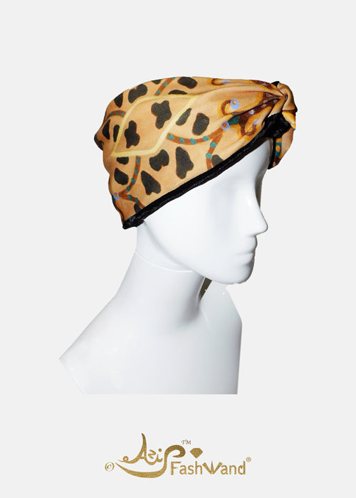 FashWand Wildlife's Gems Cheetah Queen Twisted Headband